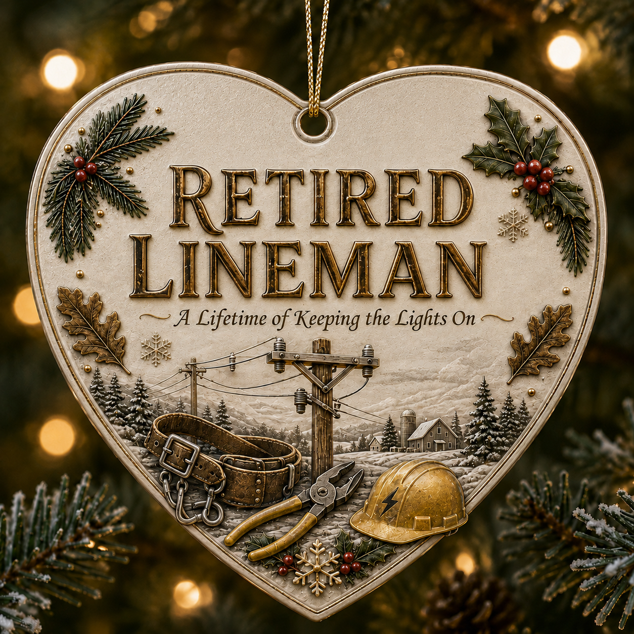 🎖️ Last Day Promo: 50% OFF🎄Retired Profession x Christmas Ornament