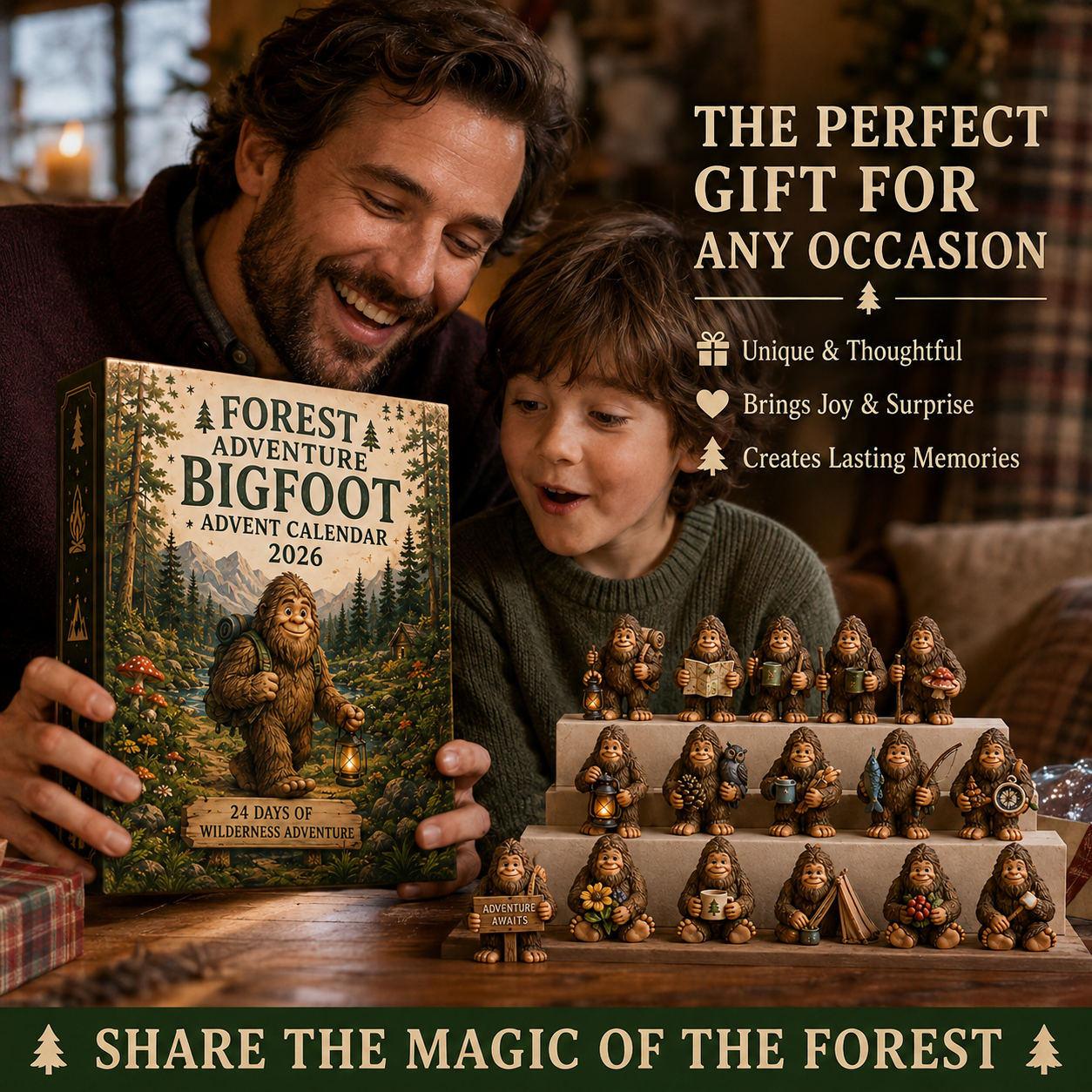 π£π Bigfoot Advent Calendar 2026 β 24 Days of Wild Adventures ππ²