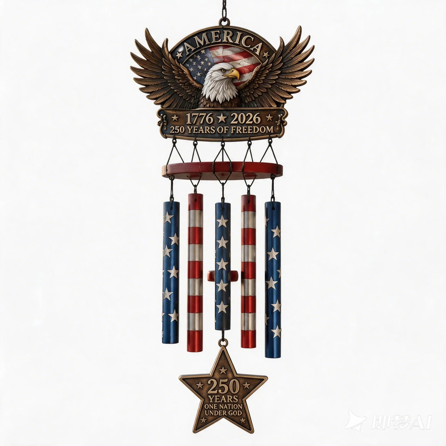 🔥Last Day 49% OFF -250 Years of FreedomTM Commemorate Wind Chime