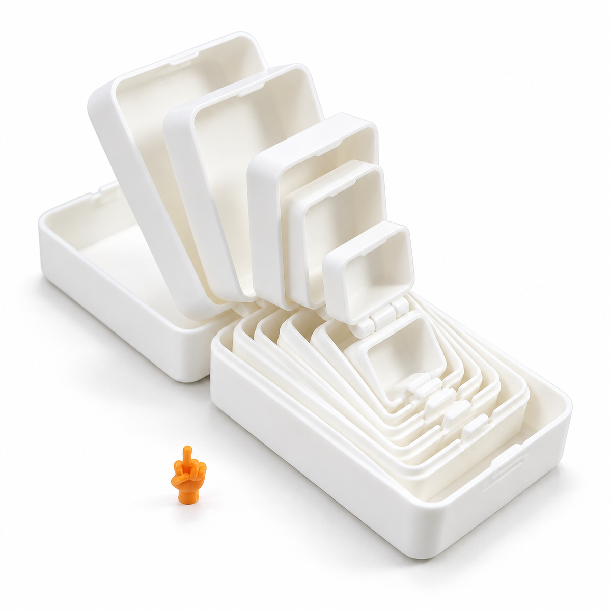 ⭐ Layer Nesting Prank Gift Box | Pick Your Surprise: Middle Finger or Number 67