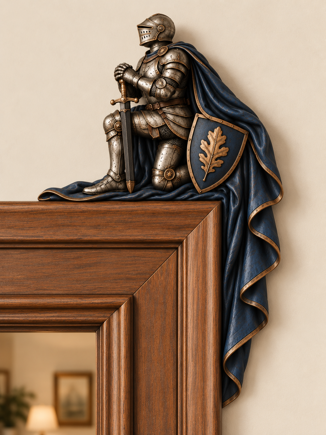"Guardians at Our Door" โ Epic Medieval Knight Door Frame Decor Set ๐ก๏ธ๐ฐ