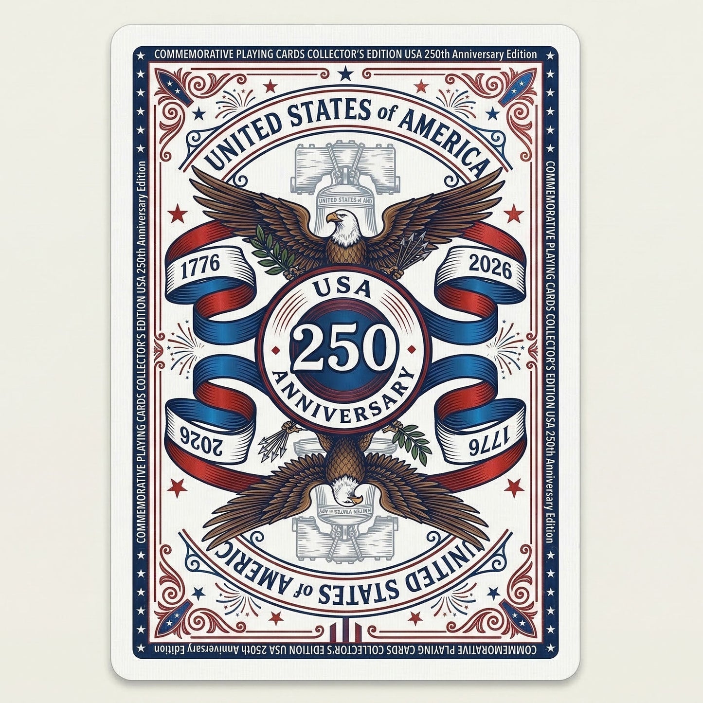 🦅🃏USA 250th Anniversary Commemorative Playing Cards