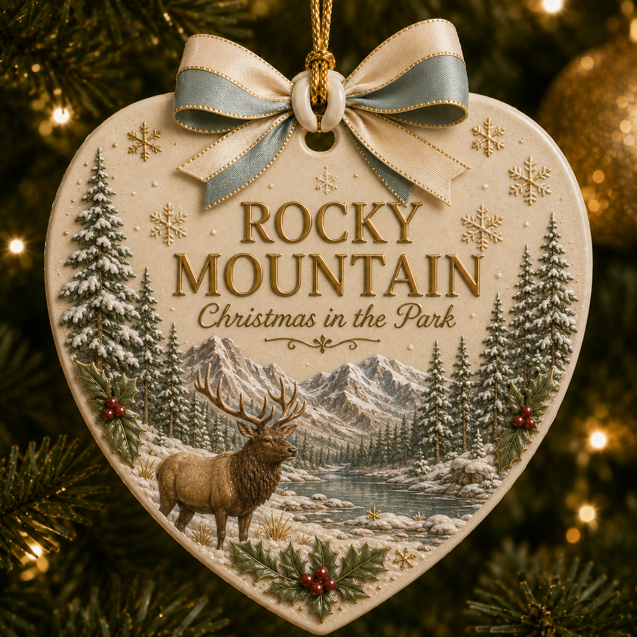 🎄 National Parks x Christmas Ornament