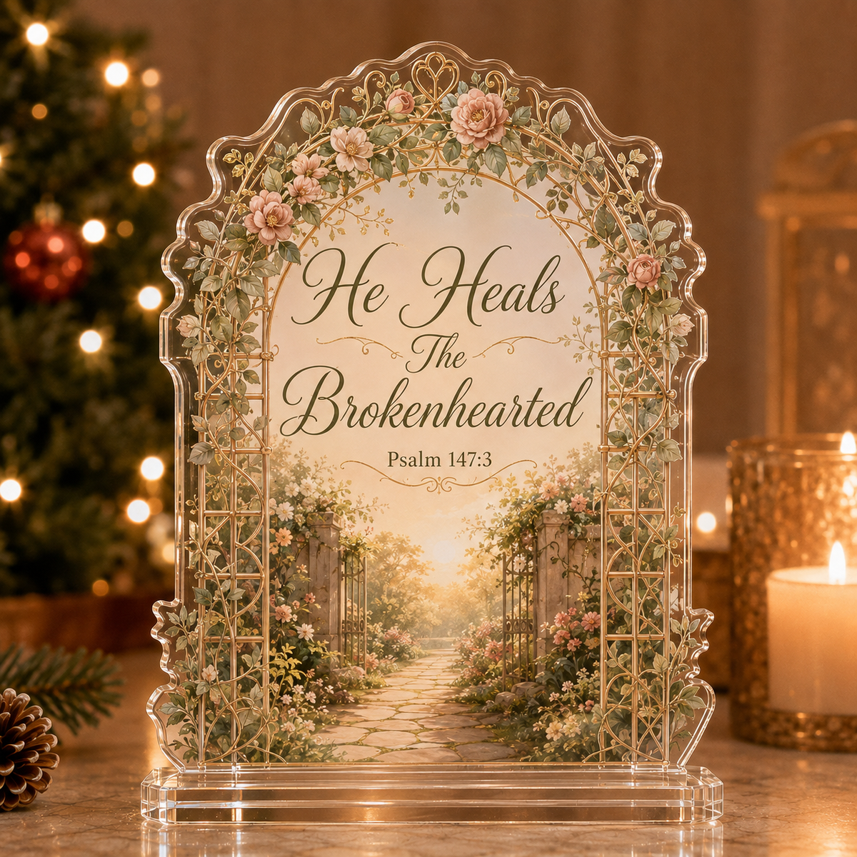 βοΈ Faith & Scripture Acrylic Arch Keepsake