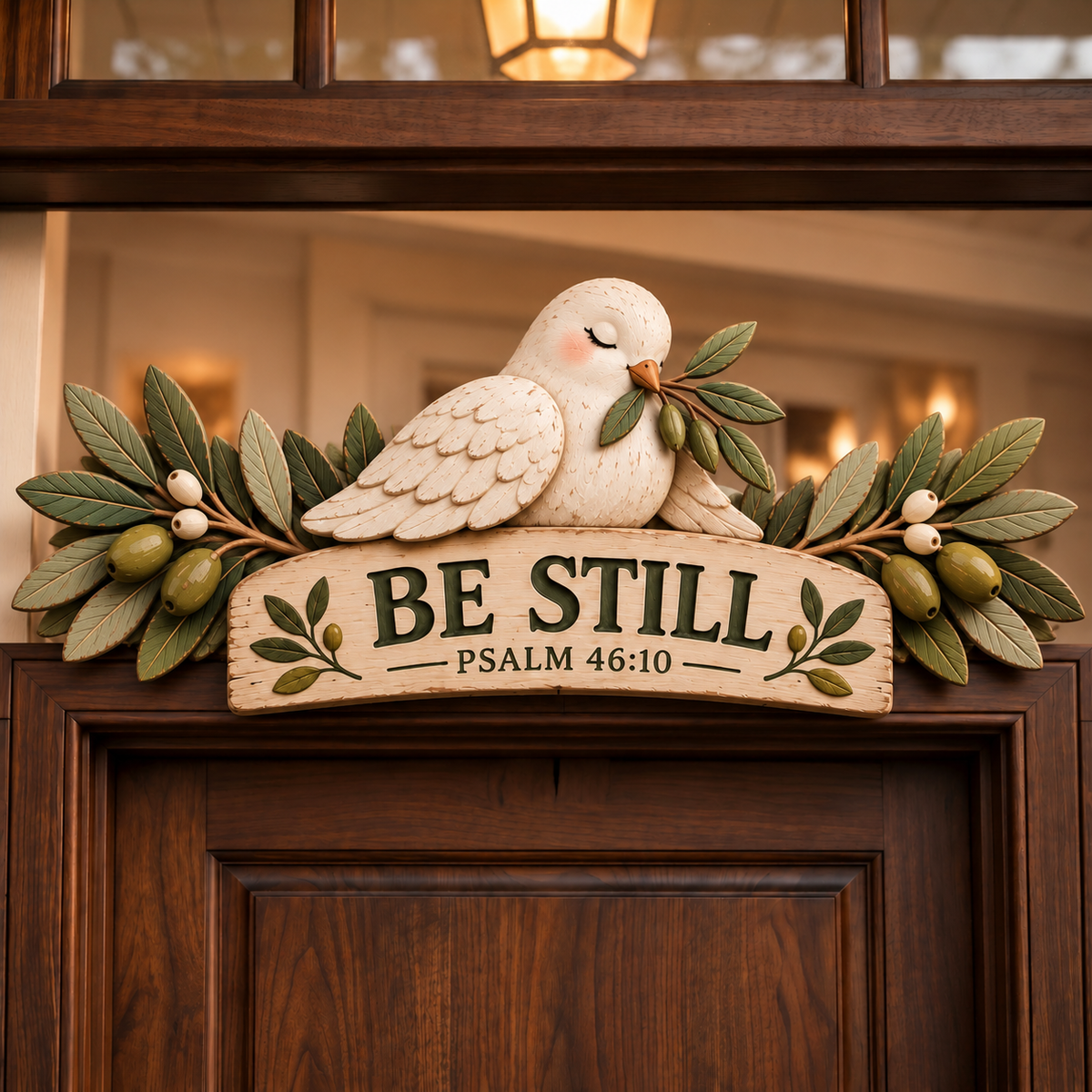 ✝️ Christian Faith & Blessings Decorative Door Topper