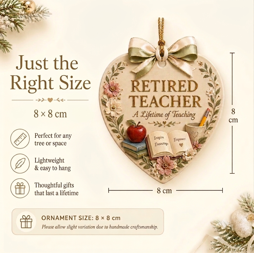 π Retired Profession x Christmas Ornament