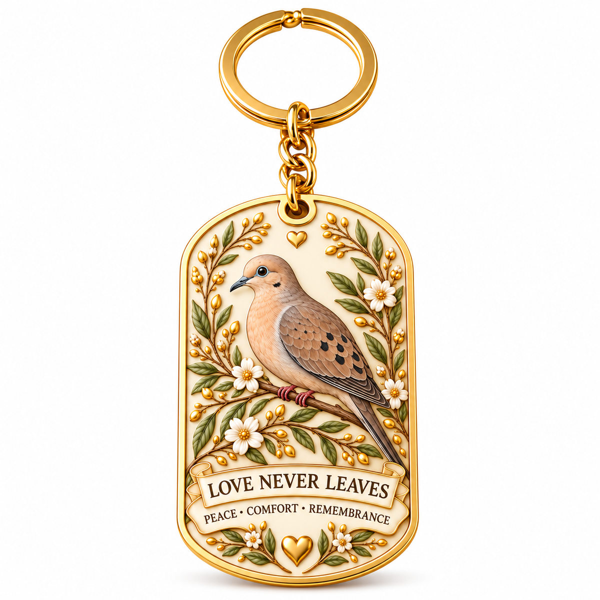 ๐๏ธ "Feathered Messengers" Enamel Bird Keepsake Keychain | A Pocket-Sized Hug
