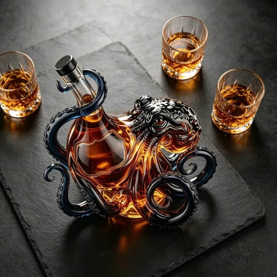 The Rum Edition 3D Octopus Bottle ππ₯