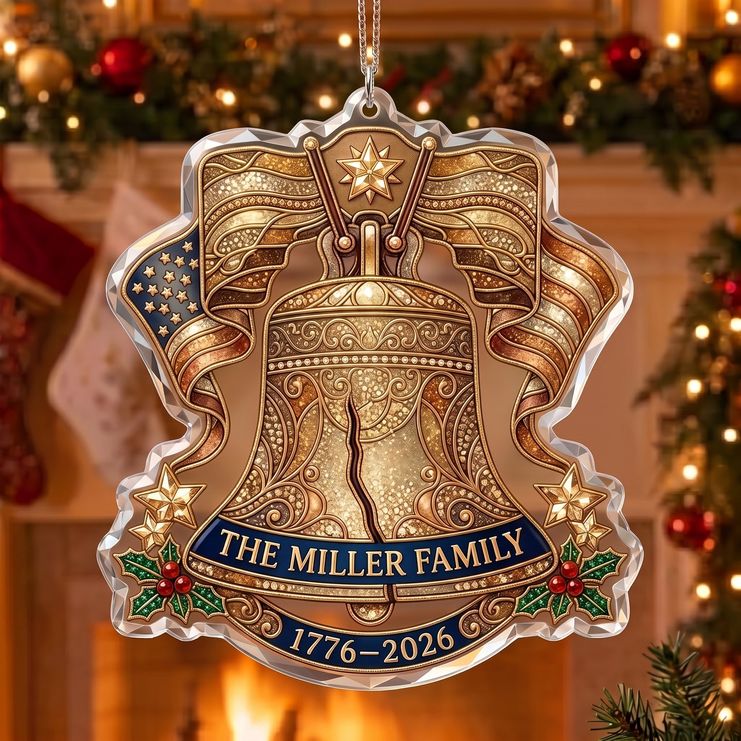 USA 250th Anniversary Christmas Ornament š¦
| Premium Acrylic Patriotic Keepsake, DoubleāSided Printed Hanging Decoration