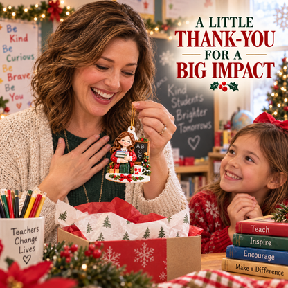 Teacher Christmas  Ornament