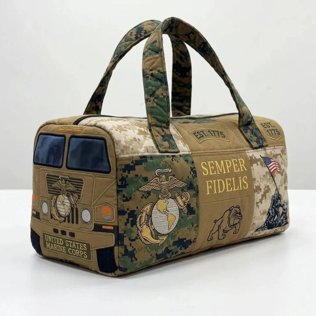 🎖️100% Handmade Marine Corps Bag