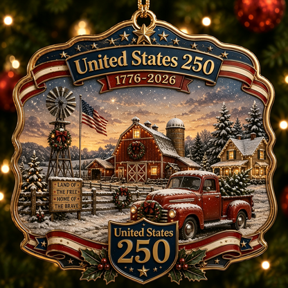 America 250™ Collector Christmas Ornament