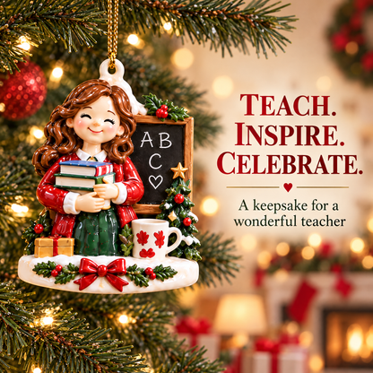 Teacher Christmas  Ornament