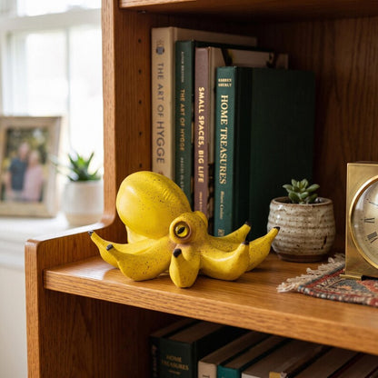 The "Octo-Nana" 🐙🍌 – Quirky Banana Octopus Resin Desk Buddy & Figurine | Funny Gag Gift