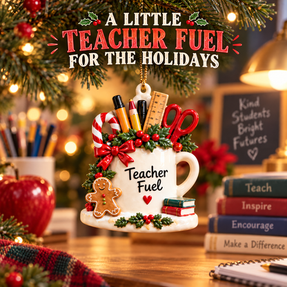 Teacher Christmas  Ornament