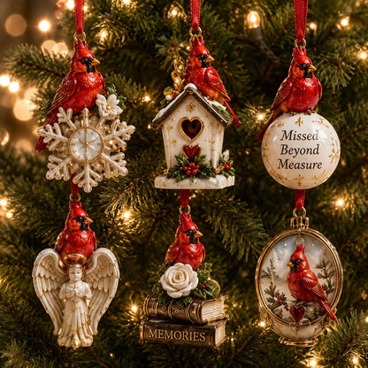 24 Days of Remembrance — Cardinal Christmas Ornament Collection & Keepsake Box 🕊️❤️