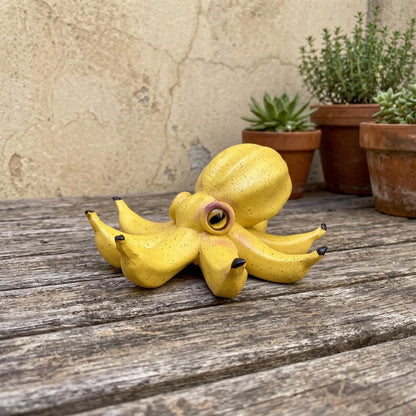 The "Octo-Nana" 🐙🍌 – Quirky Banana Octopus Resin Desk Buddy & Figurine | Funny Gag Gift