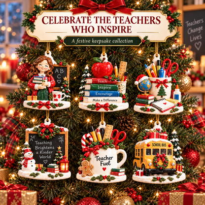 Teacher Christmas  Ornament