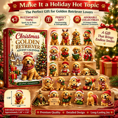 🐕 Golden Retriever Advent Calendar 2026