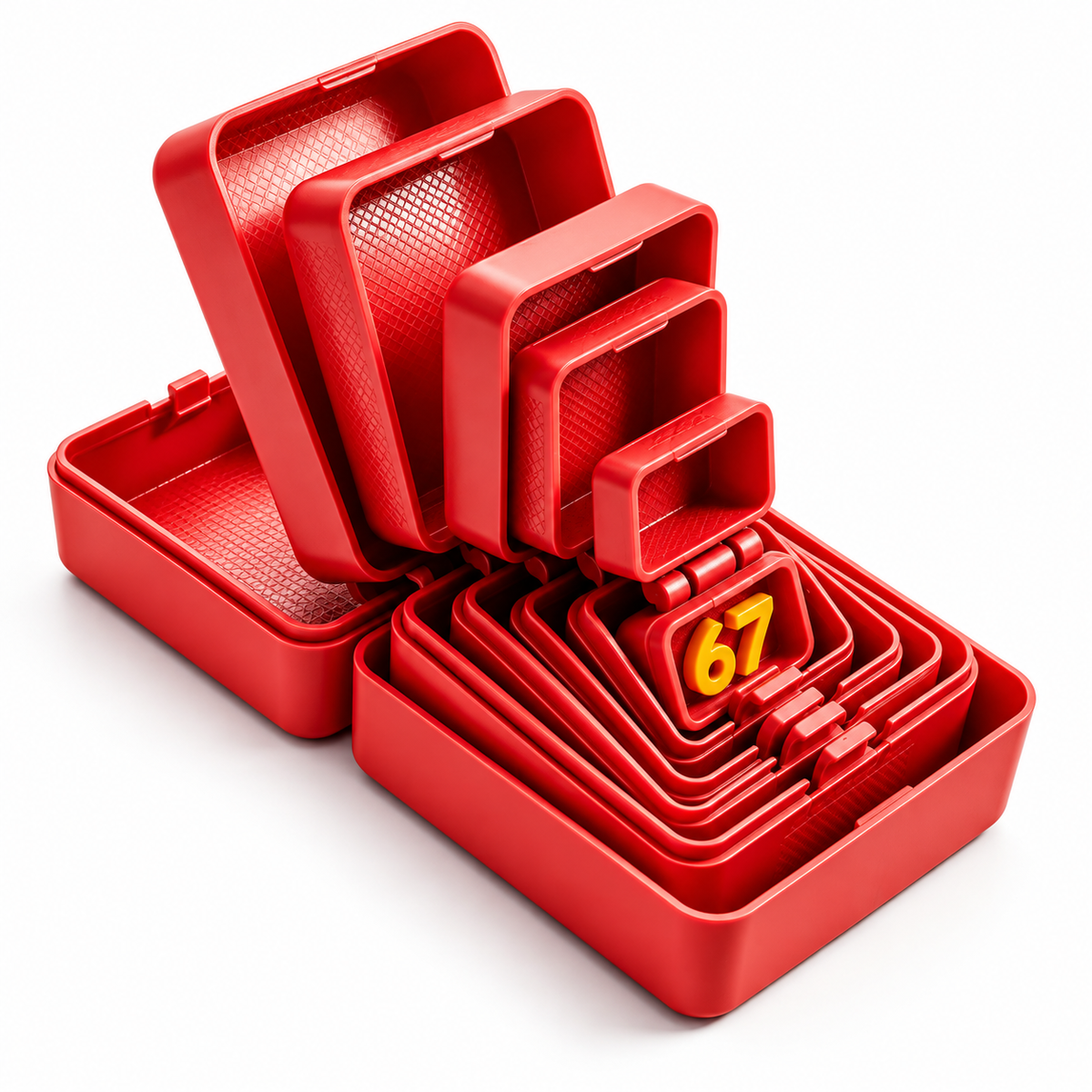 ⭐ Layer Nesting Prank Gift Box | Pick Your Surprise: Middle Finger or Number 67