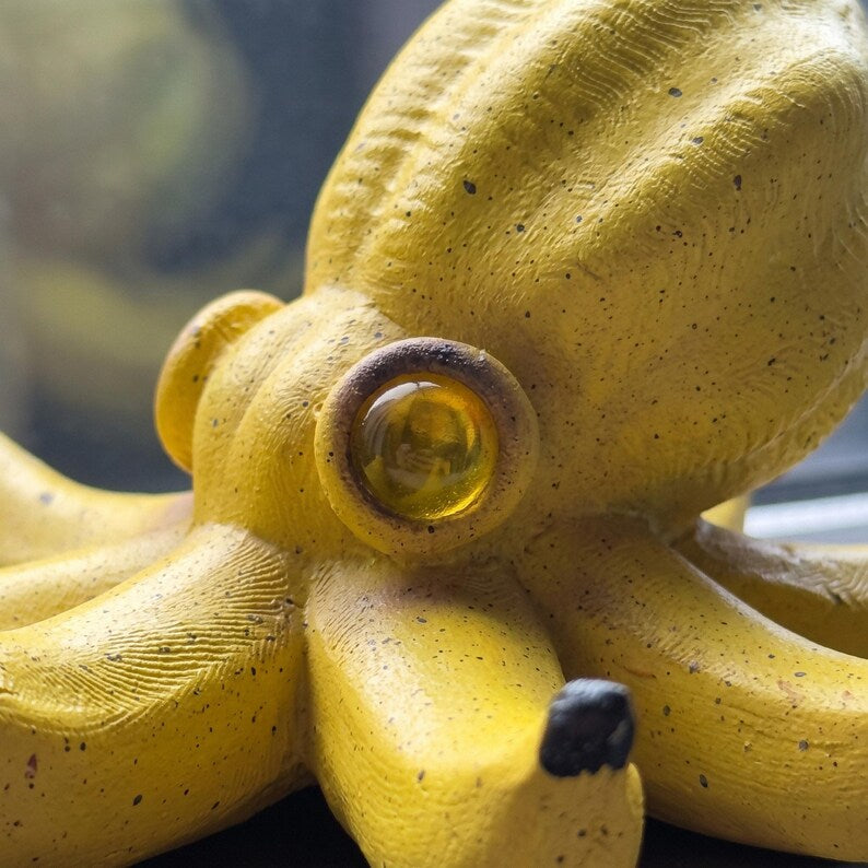 The "Octo-Nana" 🐙🍌 – Quirky Banana Octopus Resin Desk Buddy & Figurine | Funny Gag Gift