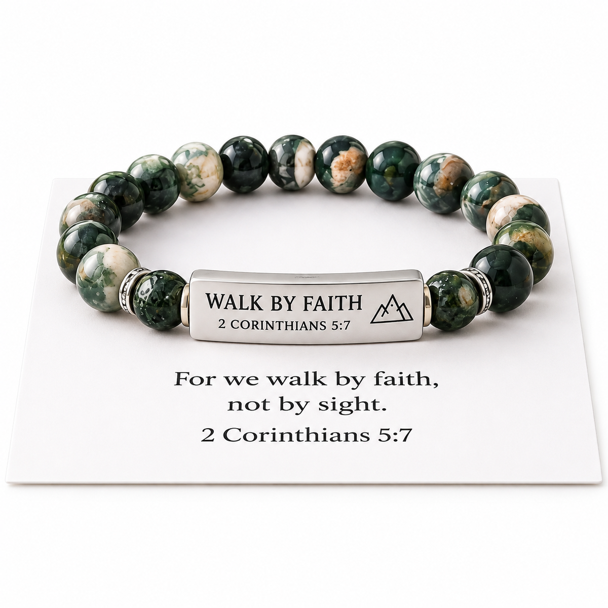 🔥LAST DAY 50% OFF - ✝️ Wear Your Verse Scripture Nameplate Bracelet👍(Limited Edition)