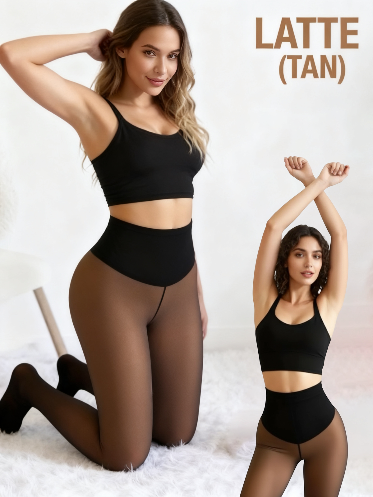 🖤LAST DAY SALE 50% OFF!!⚡50K+ SOLD!❄️Magic Leggings | One Seam + Compression Band Design