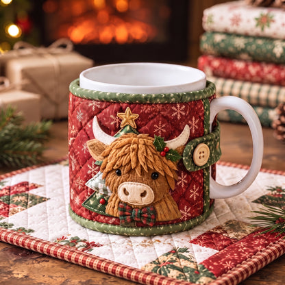DIY Christmas Mug Cozy Sewing Kit ✨ 9 Festive Designs for Standard‑Size Mugs