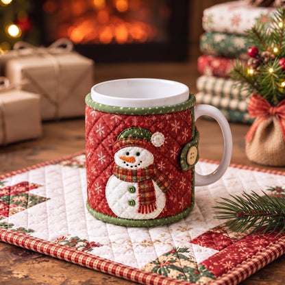 DIY Christmas Mug Cozy Sewing Kit ✨ 9 Festive Designs for Standard‑Size Mugs