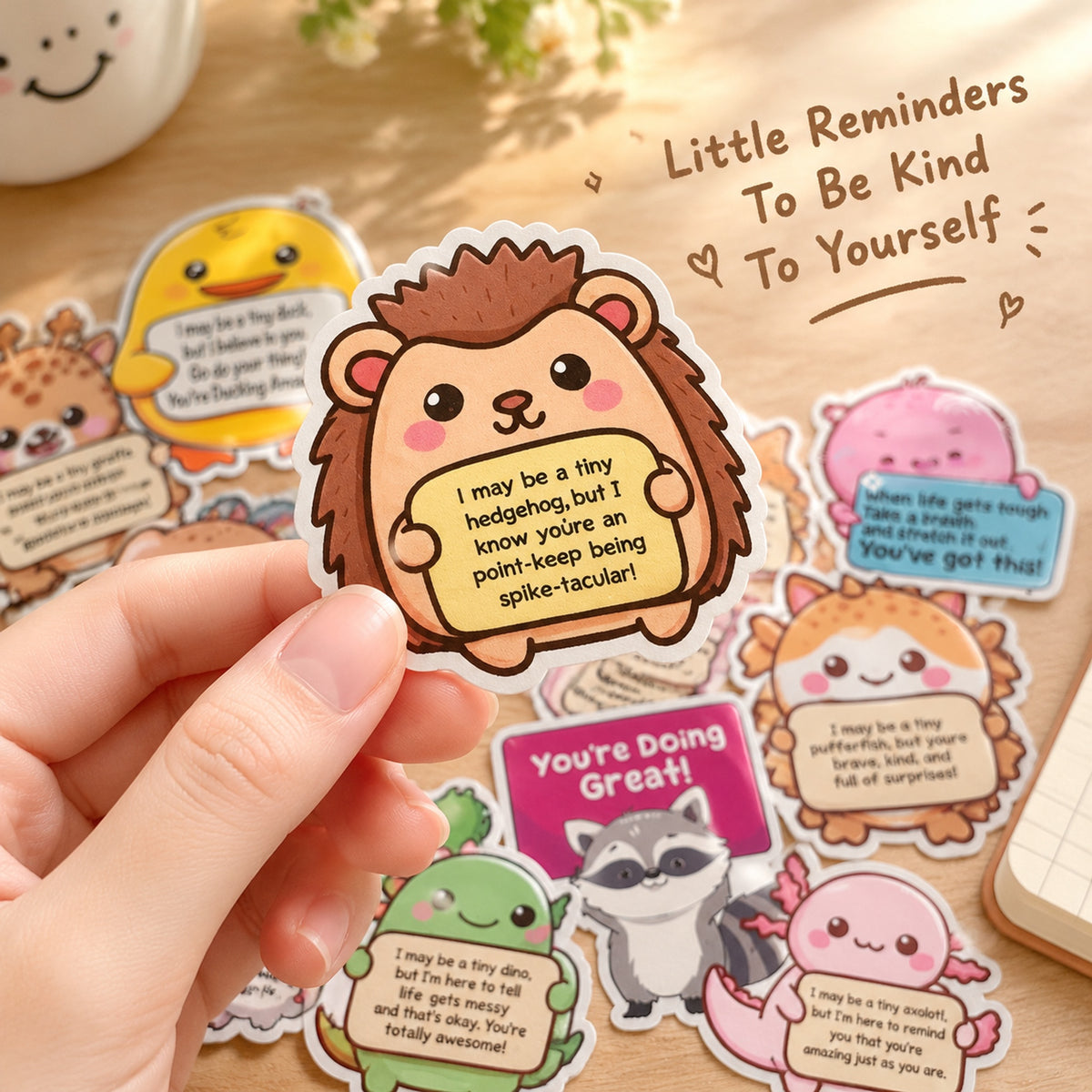 Positive Emotional Support Buddies Stickers
