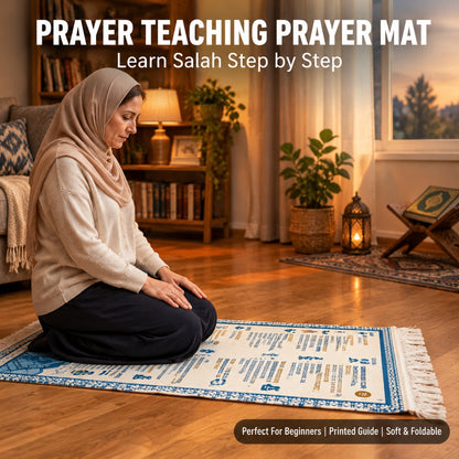 Step-by-Step Phonetic Padded Prayer Mat