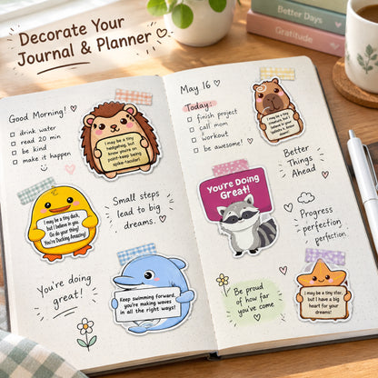 Positive Emotional Support Buddies Stickers