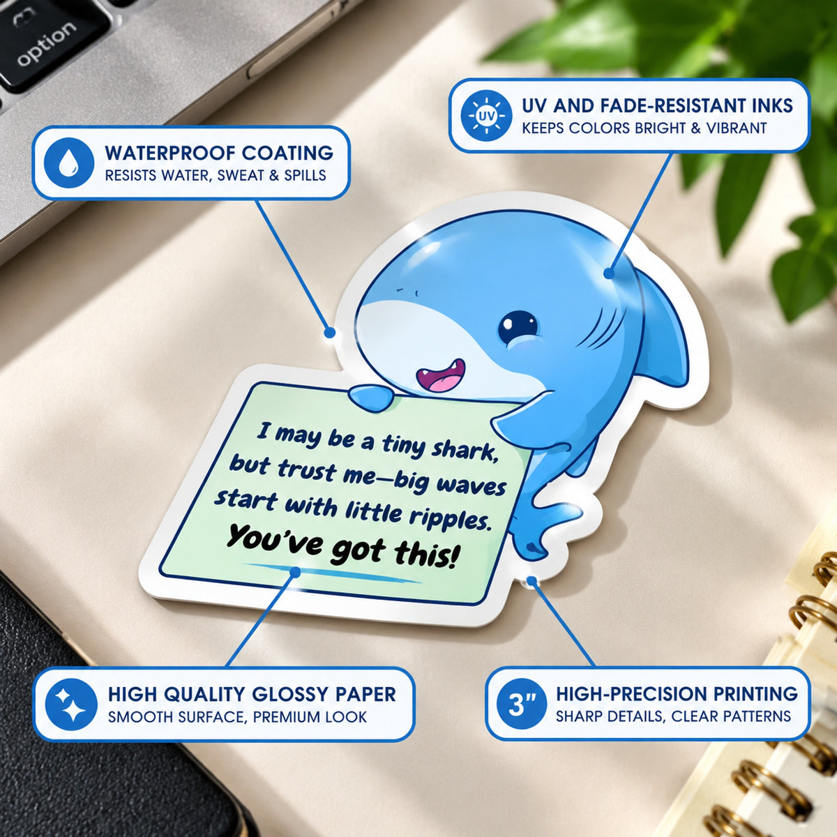 Positive Emotional Support Buddies Stickers