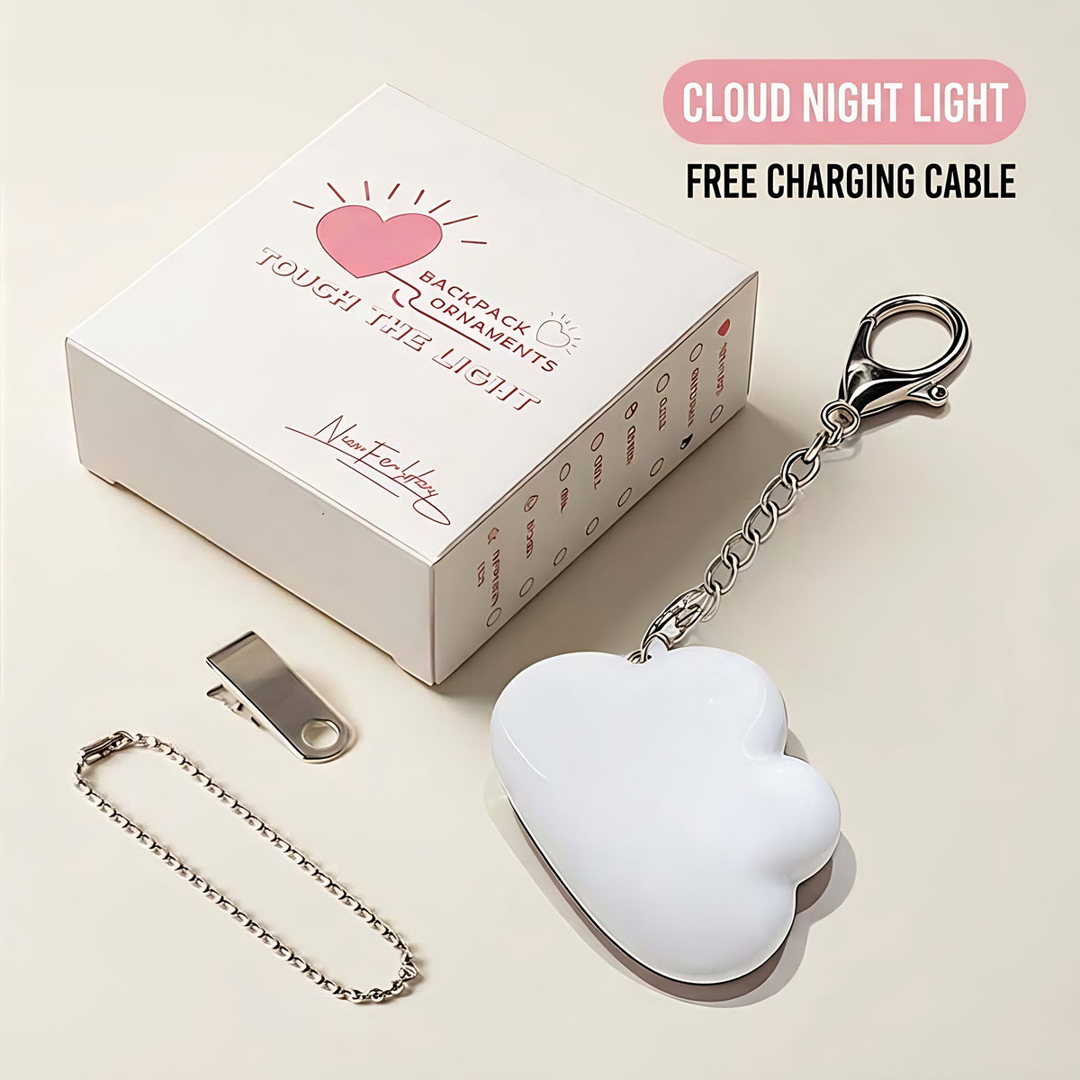 💥💥Love wallet tote bag touch sensing light