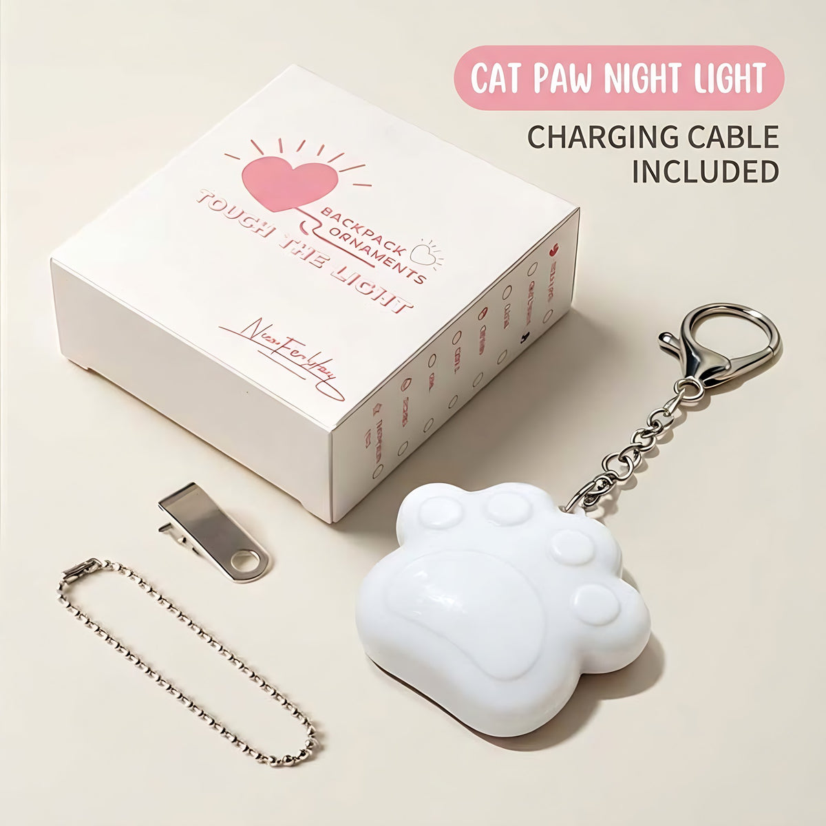 💥💥Love wallet tote bag touch sensing light