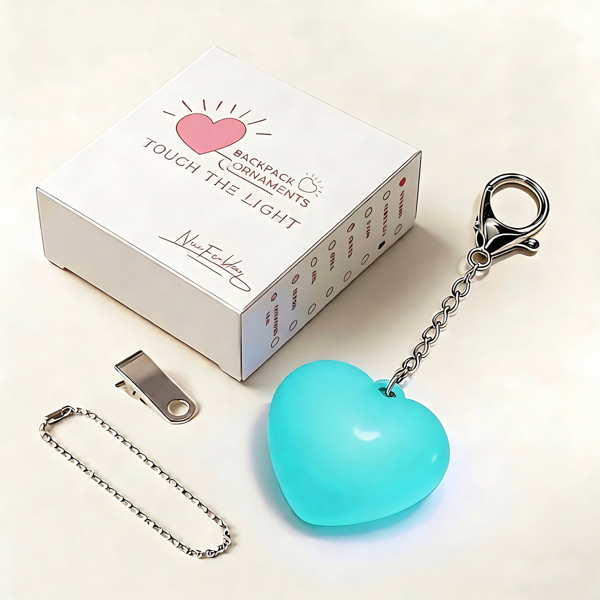💥💥Love wallet tote bag touch sensing light