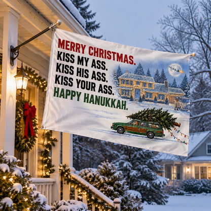 Funny Christmas Flag 🎄 3x5 Ft Flags