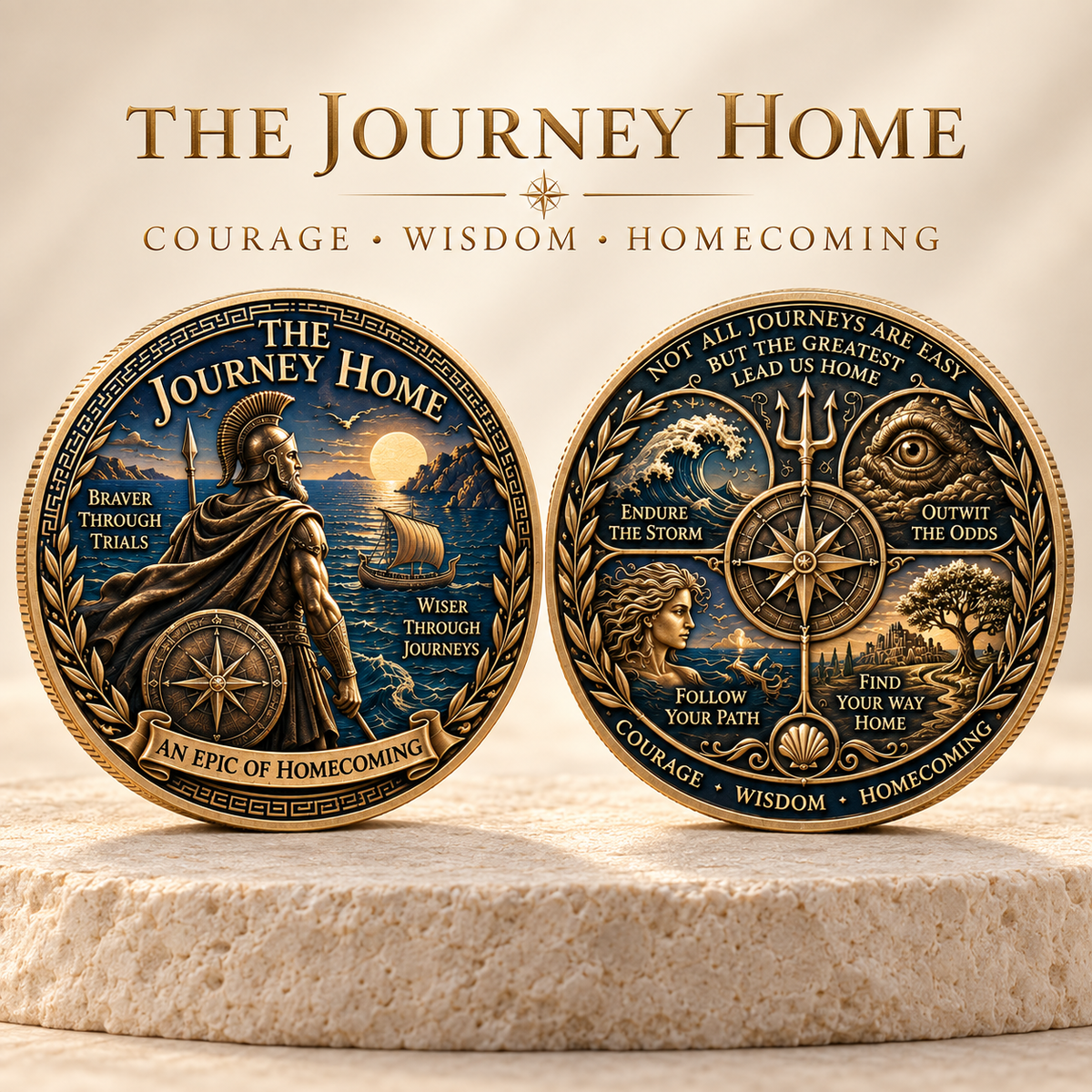🎉🇺🇸 Limited Edition! 🔥The Journey Home Commemorative Coin