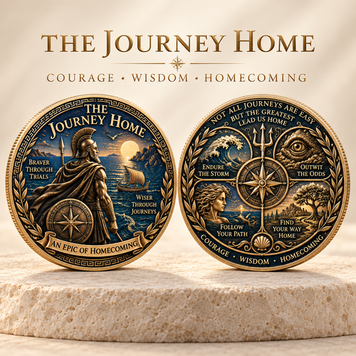 🎉🇺🇸 Limited Edition! 🔥The Journey Home Commemorative Coin