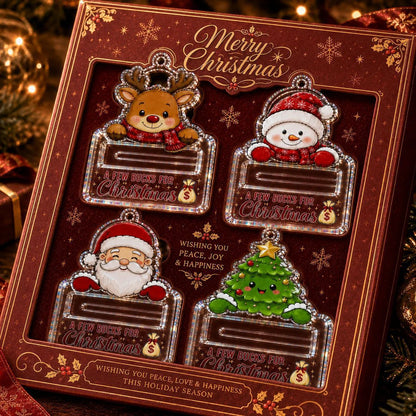 🔥Last Day49% OFF🎄A Few Bucks For Christmas™ Crystal Acrylic Money Holder Ornament