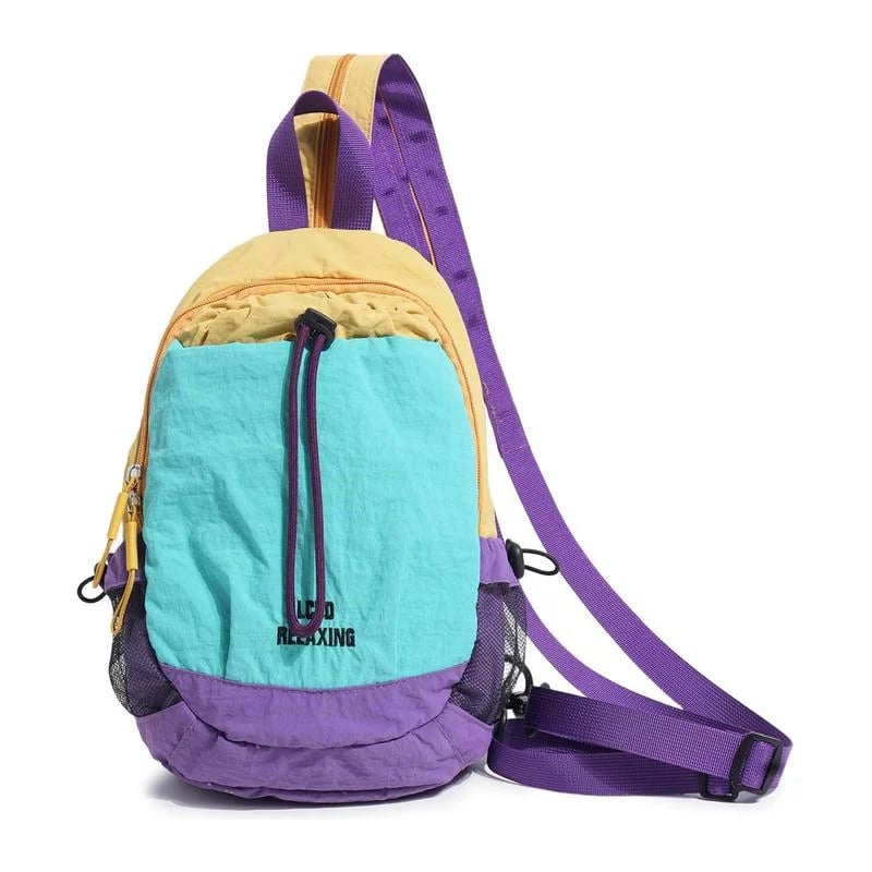🎁Last Day Promotion 49% OFF🔥Unisex Lightweight Color-Block Mini Backpack 🎁Buy 2 Free Shipping