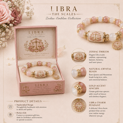 💫 12 Zodiac Bracelet – Natural Chalcedony, Your Sign, Your Energy