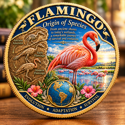Origin of Species Commemorative Coin – Collectible Gift For Nature Lovers