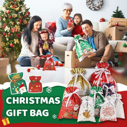 🔥50% OFF🎅The World’s Best Christmas Gift Bag With Drawstring🎁