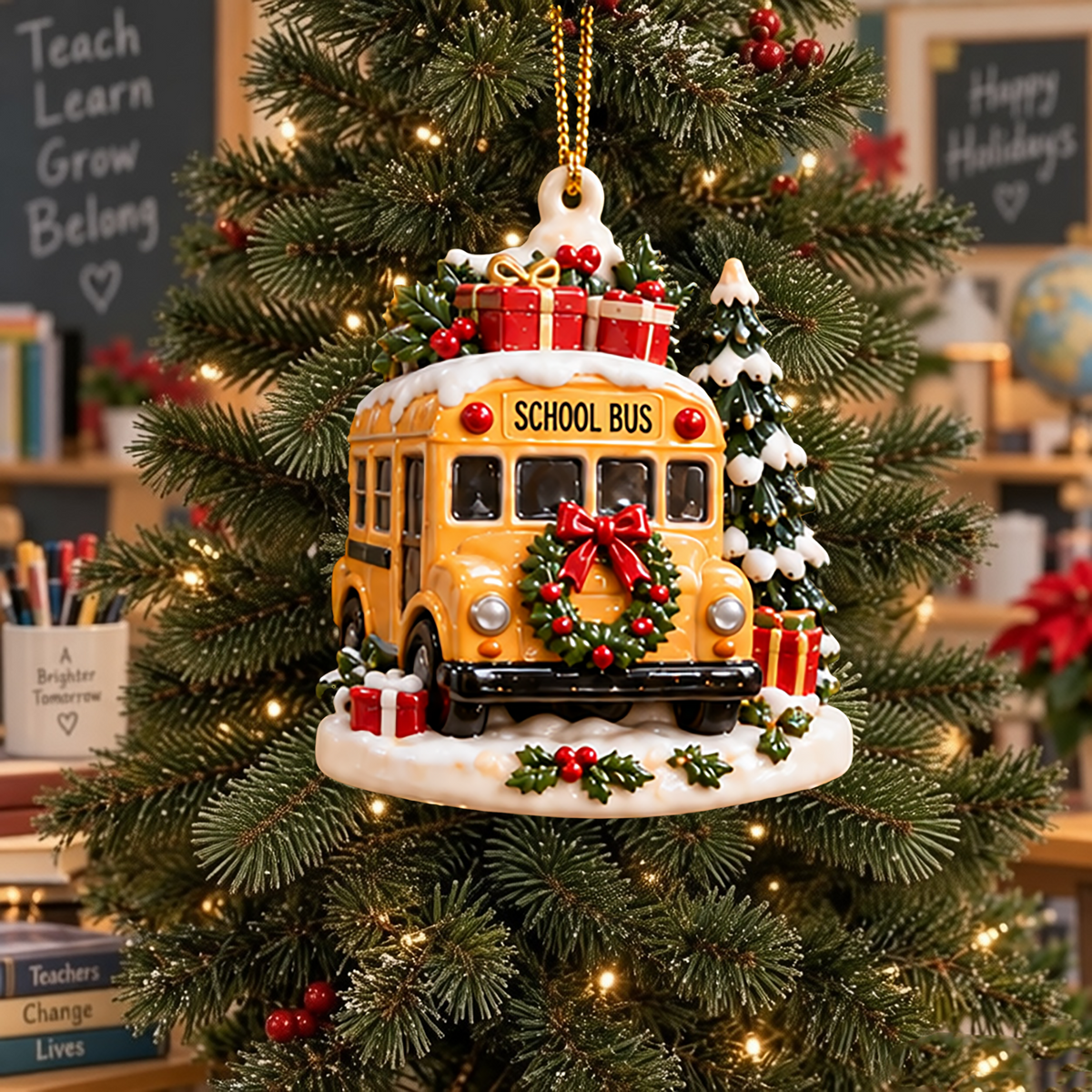 Teacher Christmas  Ornament
