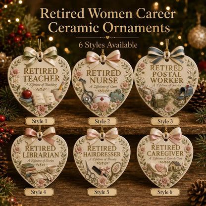 🎖️ Last Day Promo: 50% OFF🎄Retired Profession x Christmas Ornament