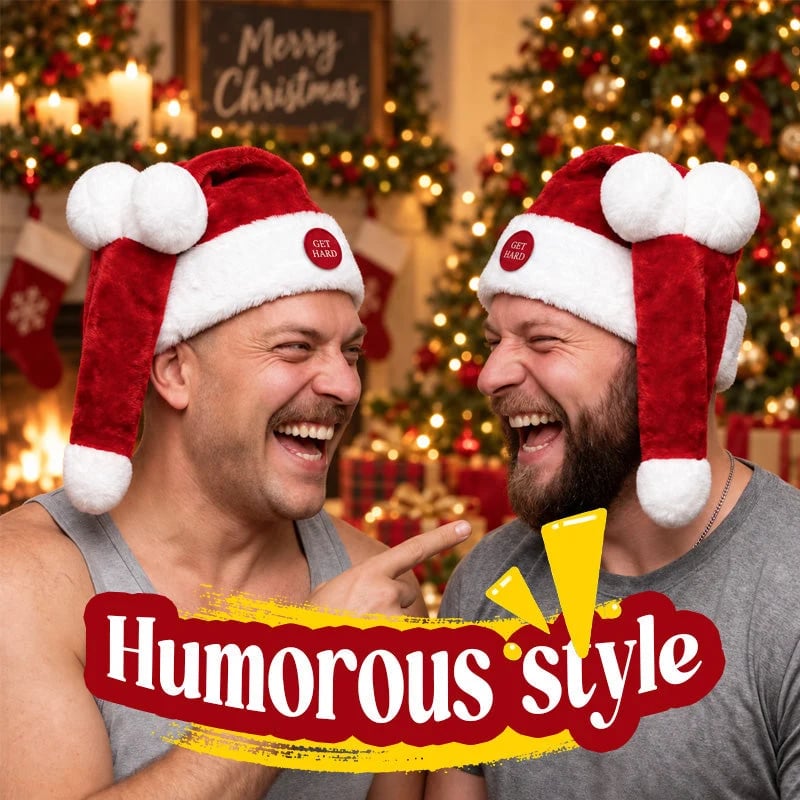 🎅 Funny Moving & Singing Santa Hat – Fun Christmas Party Accessory