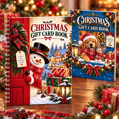 🎁 Christmas Gift Card Book