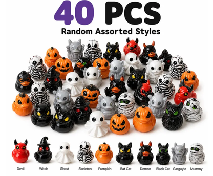 🔥Last Day 50% OFF - 🎃🦆Mini Ducks (✨Devil, Ghost, & Skeleton Designs)