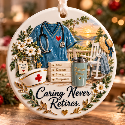 🎄 Retirement Ornament Collection | Half a Lifetime of Dedication, Now the Good Times Begin